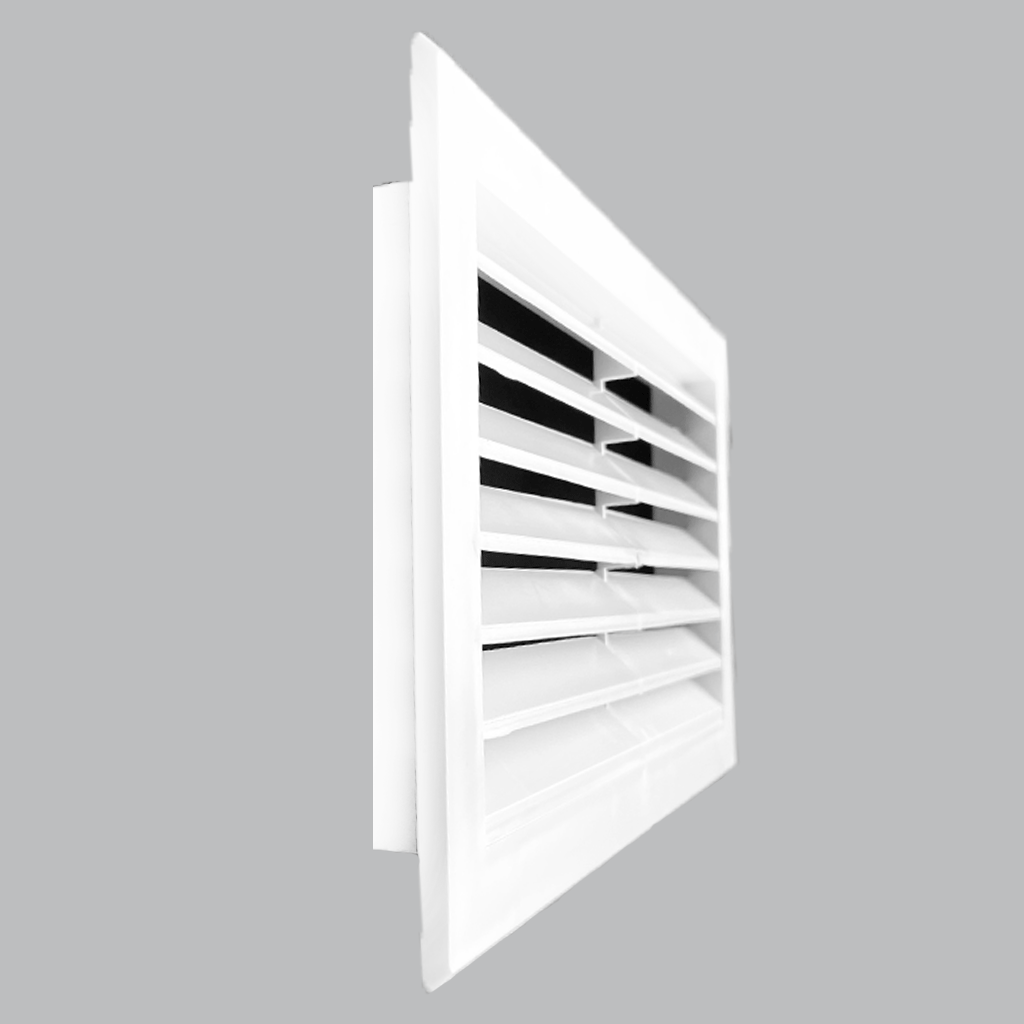 Rejilla ventilación corriente 32x13 cm blanca Silplas